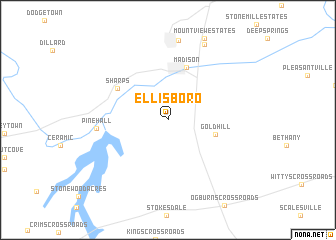 map of Ellisboro