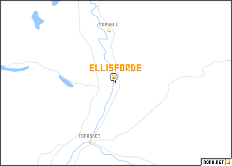 map of Ellisforde