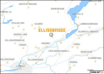 map of Elliss Bridge