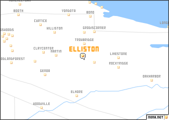map of Elliston