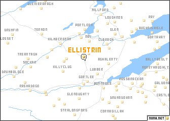 map of Ellistrin