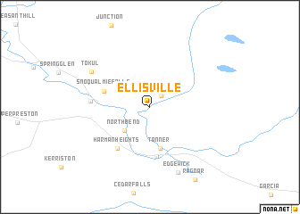 map of Ellisville