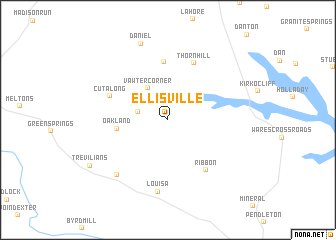 map of Ellisville