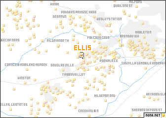 map of Ellis