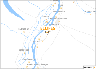 map of El Liwes