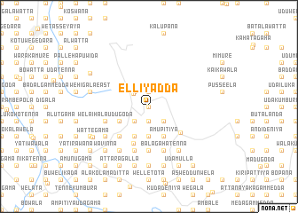 map of Elliyadda