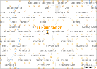 map of Ellmannsdorf
