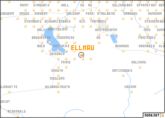 map of Ellmau