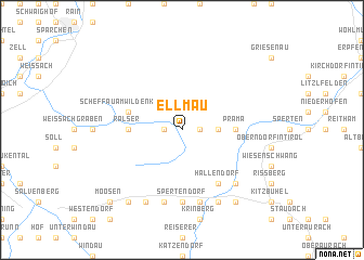 map of Ellmau