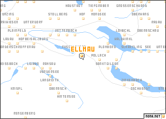 map of Ellmau