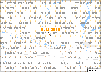 map of Ellmosen