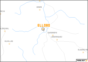 map of El Lobo