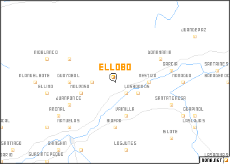 map of El Lobo