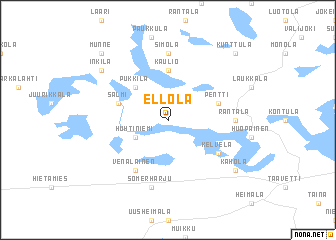 map of Ellola