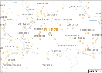 map of El Loro