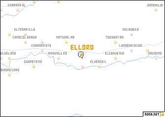 map of El Loro