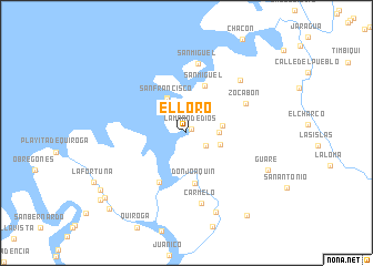 map of El Loro