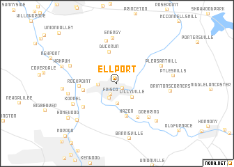 map of Ellport