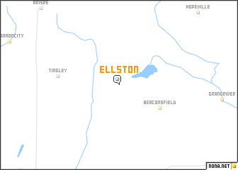 map of Ellston