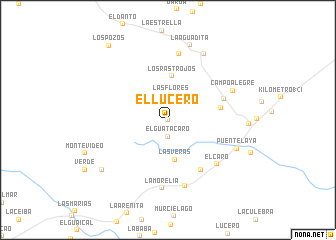 map of El Lucero