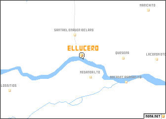 map of El Lucero
