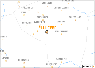 map of El Lucero