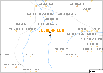 map of El Lugarillo