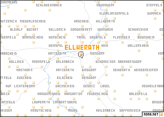 map of Ellwerath