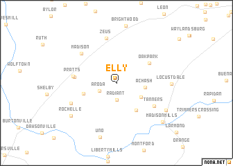 map of Elly