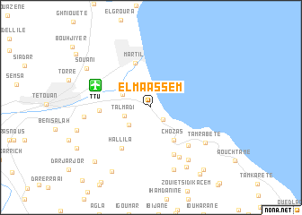 map of El Maassem