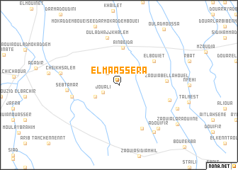 map of El Maassera