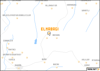 map of Elmabağı