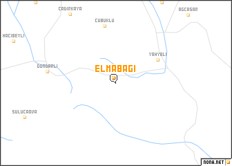 map of Elmabağı