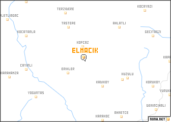 map of Elmacık