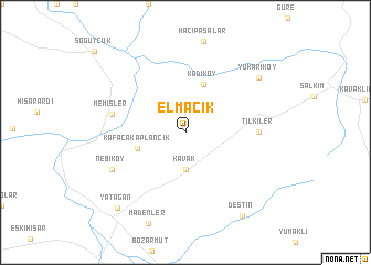 map of Elmacık