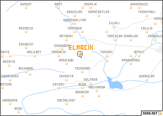 map of Elmacık