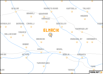 map of Elmacık