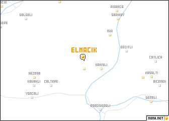 map of Elmacık