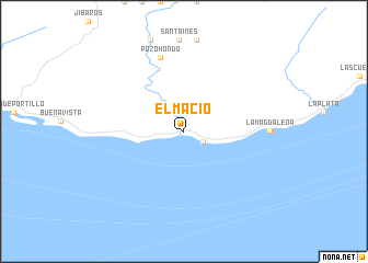 map of El Macío