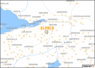 map of El Maco