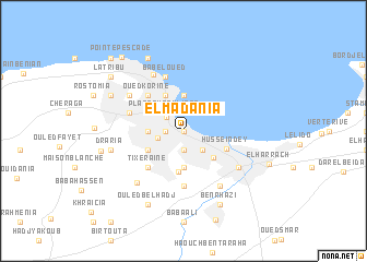 map of El Madania