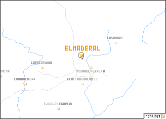 map of El Maderal