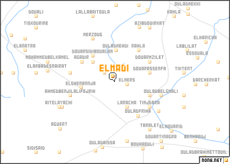 map of El Madi