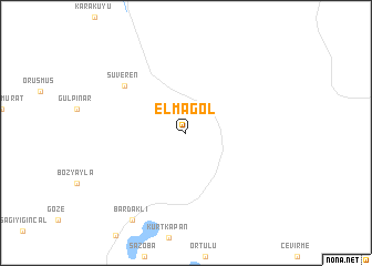 map of Elmagöl