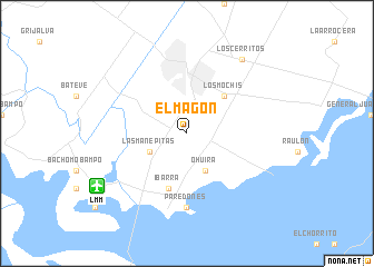 map of El Magón