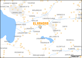 map of El Mahoma