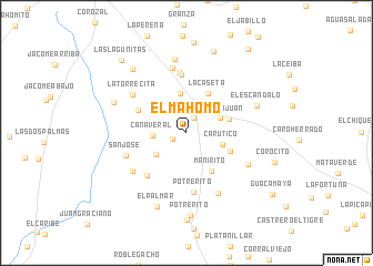 map of El Mahomo