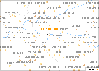 map of El Maïcha