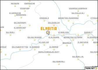 map of El Maïtia