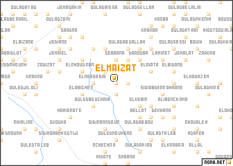 map of El Maïzat